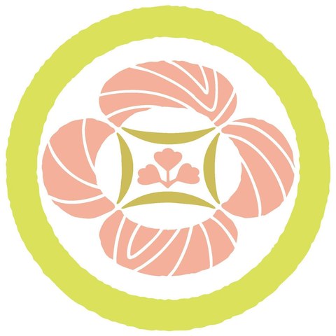 Sushi Wagocoron logo — kamon-tunnus